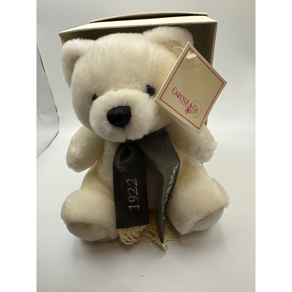 Carlyle‎ Cub 1922 Teddy Bear 80th Celebration Plush 2002